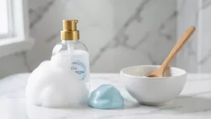 jak zrobić slime z pianki do golenia i szamponu